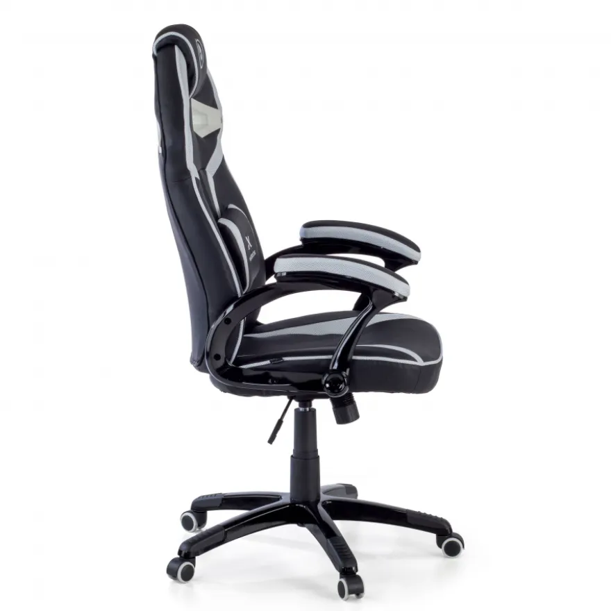 Sedia Gaming Warrior supporto lombare, imbottita