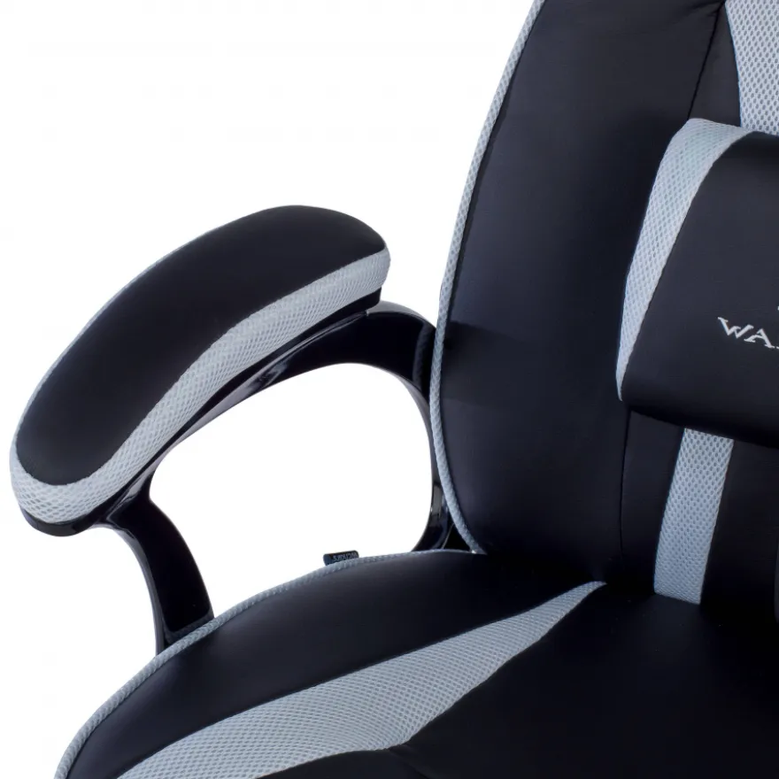 Sedia Gaming Warrior supporto lombare, imbottita