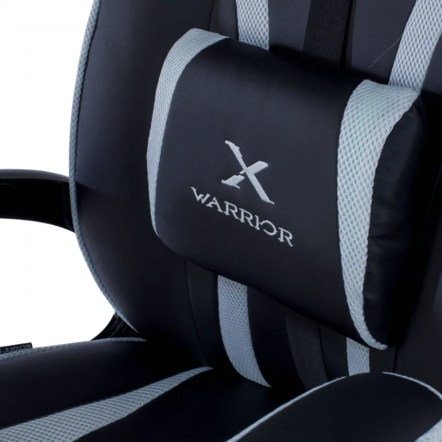 Sedia Gaming Warrior supporto lombare, imbottita