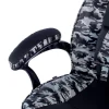Sedia Gaming Warrior supporto lombare, mimetica