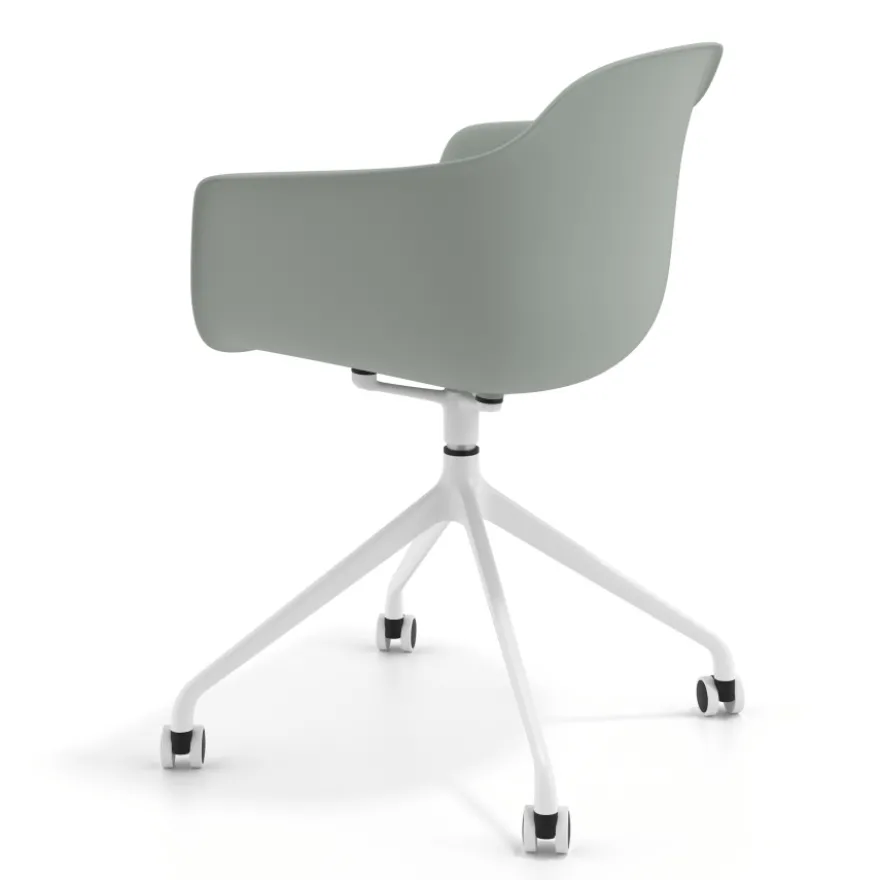Sedia Girevole Alice, con ruote
