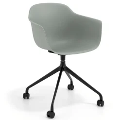 Sedia Girevole Alice, con ruote