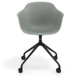 Sedia Girevole Alice, con ruote