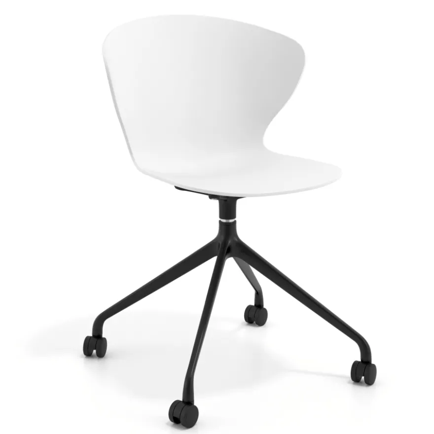 Sedia Girevole Emily, con ruote