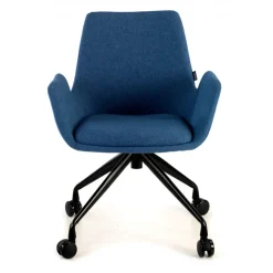 Sedia Girevole Glamm, con ruote, Resistente
