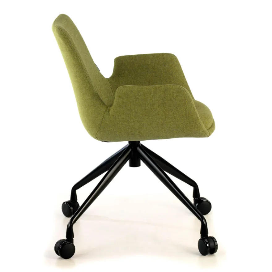 Sedia Girevole Glamm, con ruote, Resistente
