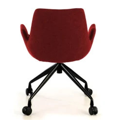 Sedia Girevole Glamm, con ruote, Resistente