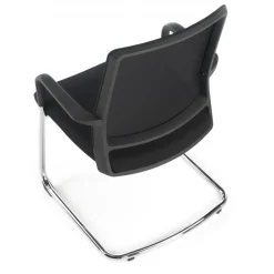 Sedia Ospiti Ufficio Bali, schienale in rete ergonomico