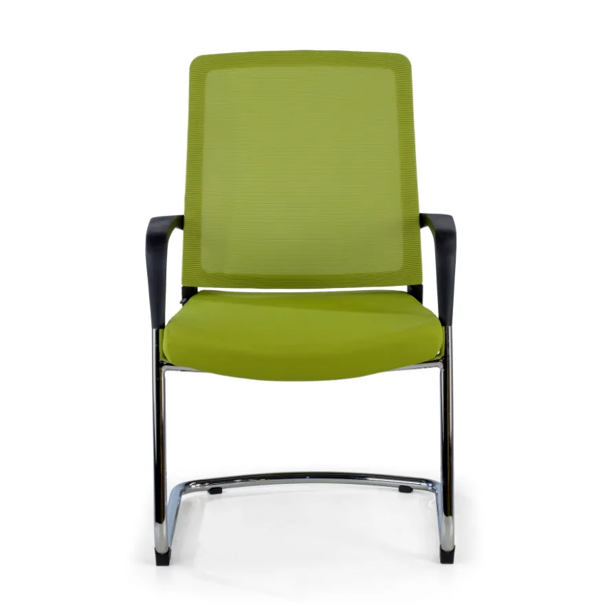 Sedia Ospiti Ufficio Bali, schienale in rete ergonomico