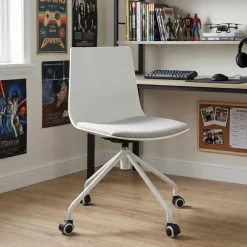 Sedia per Bambini Melody, girevole, seduta imbottita