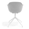 Sedia per Riunioni Alice, base piramidale