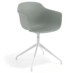 Sedia per Riunioni Alice, base piramidale