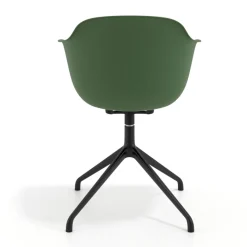 Sedia per Riunioni Alice, base piramidale