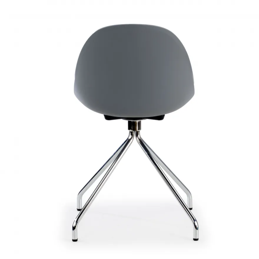 Sedia per riunioni Croft, base piramidale