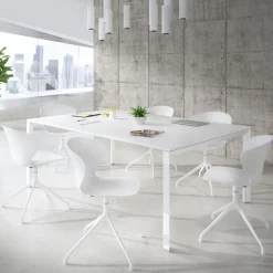 Sedia per Riunioni Emily, base piramidale