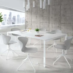 Sedia per Riunioni Emily, base piramidale
