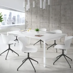 Sedia per Riunioni Emily, base piramidale