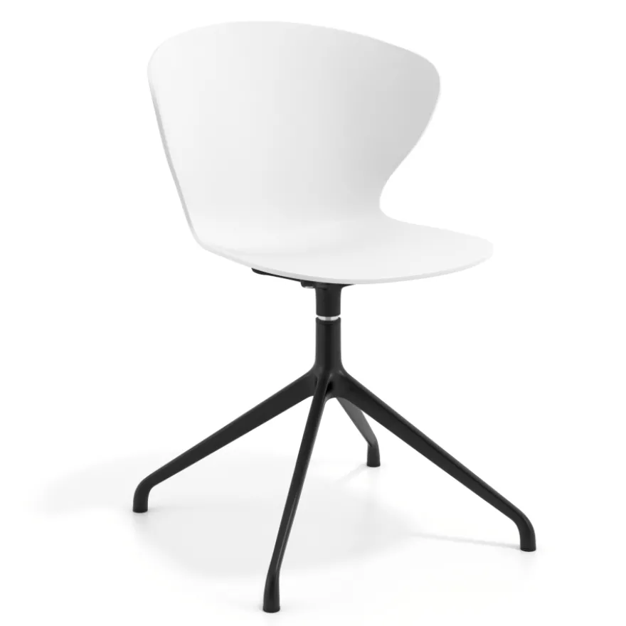 Sedia per Riunioni Emily, base piramidale