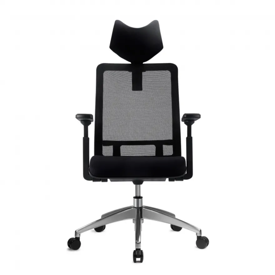 Sedia per ufficio ergonomica Shifter, con poggiatesta, rete