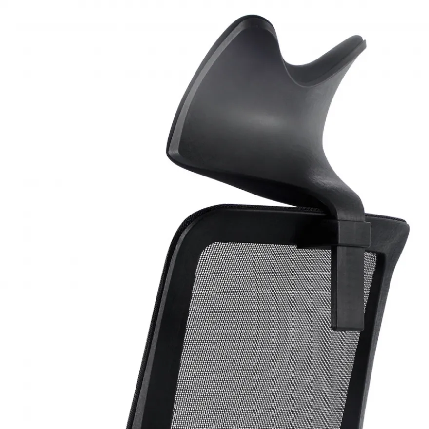 Sedia per ufficio ergonomica Shifter, con poggiatesta, rete