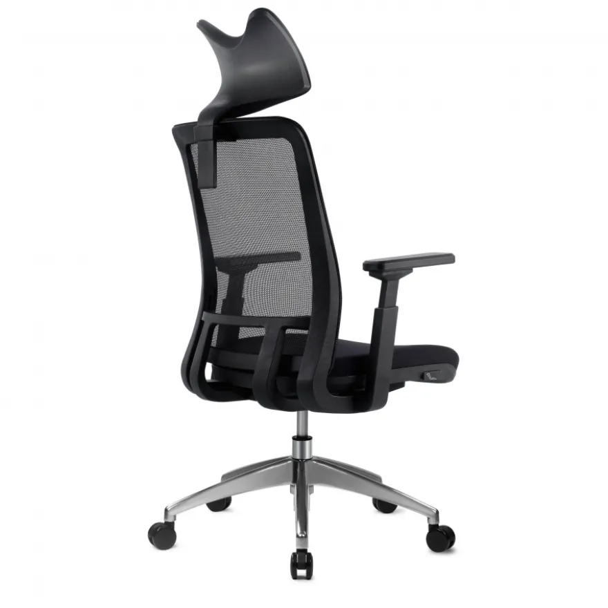 Sedia per ufficio ergonomica Shifter, con poggiatesta, rete