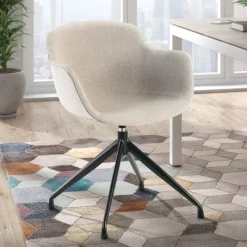 Sedia Riunione Laure, Girevole, Confortevole e resistente