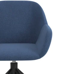 Sedia riunioni imbottita Greta, base in alluminio