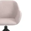 Sedia riunioni imbottita Greta, base in alluminio