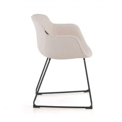 Sedia Sala Attesa Laure, Cantilever, Imbottitura Spessa, Imbottita