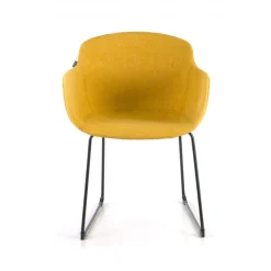 Sedia Sala Attesa Laure, Cantilever, Imbottitura Spessa, Imbottita