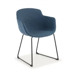 Sedia Sala Attesa Laure, Cantilever, Imbottitura Spessa, Imbottita