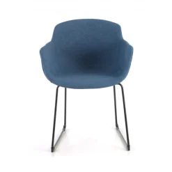 Sedia Sala Attesa Laure, Cantilever, Imbottitura Spessa, Imbottita