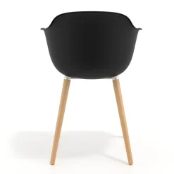 Sedia Scandinava Alice, Gambe in Legno