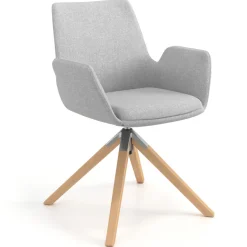Sedia Scandinava Glamm, Gambe in Legno, Certificata