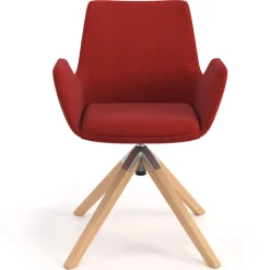 Sedia Scandinava Glamm, Gambe in Legno, Certificata