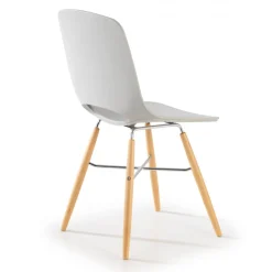 Sedia Scrivania Bambini Joy, Gambe in Legno, Resistente