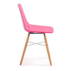 Sedia Scrivania Bambini Joy, Gambe in Legno, Resistente