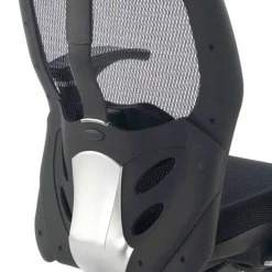 Sedia Smart Working Hazuki plus, braccioli 3D, con poggiatesta