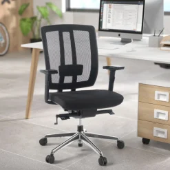 Sedia Smart Working Hiro, syncro, schiuma iniettata