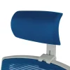 Sedia Ufficio Ergonomica Akira white con poggiatesta