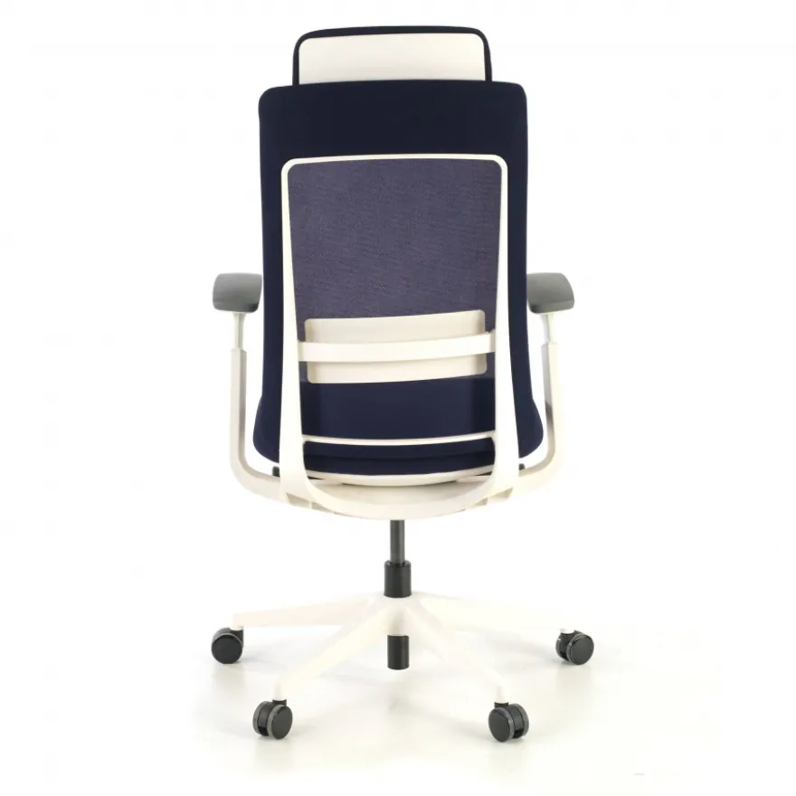 Sedia Ufficio Ergonomica Intouch white, Completamente Regolabile