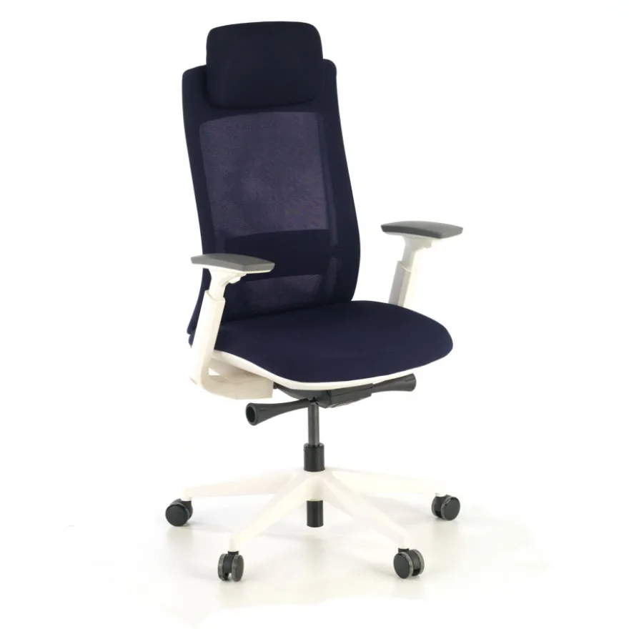 Sedia Ufficio Ergonomica Intouch white, Completamente Regolabile