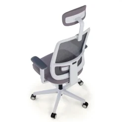 Sedia Ufficio Ergonomica Kaito white con poggiatesta