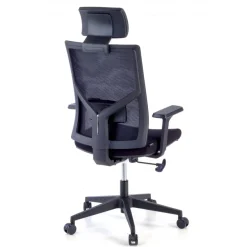 Sedia Ufficio Ergonomica Verdi, braccioli regolabili, con poggiatesta