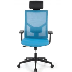 Sedia Ufficio Ergonomica Verdi, braccioli regolabili, con poggiatesta