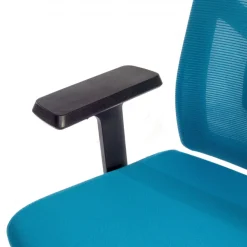 Sedia Ufficio Ergonomica Verdi, braccioli regolabili, con poggiatesta