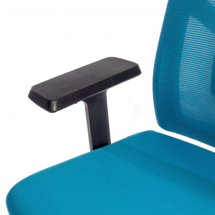 Sedia Ufficio Ergonomica Verdi, braccioli regolabili, con poggiatesta