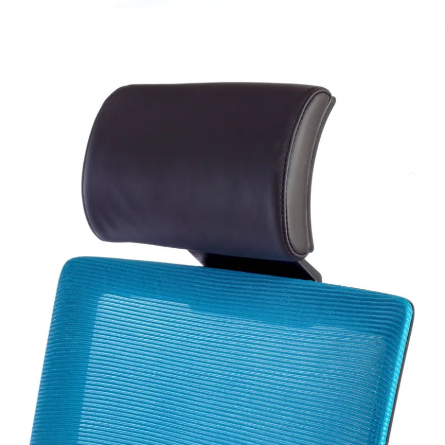 Sedia Ufficio Ergonomica Verdi, braccioli regolabili, con poggiatesta