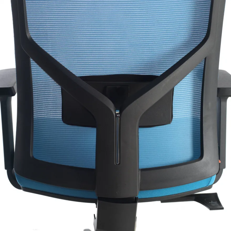 Sedia Ufficio Ergonomica Verdi, braccioli regolabili, supporto lombare,