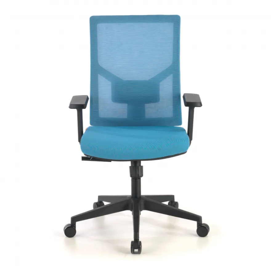 Sedia Ufficio Ergonomica Verdi, braccioli regolabili, supporto lombare,